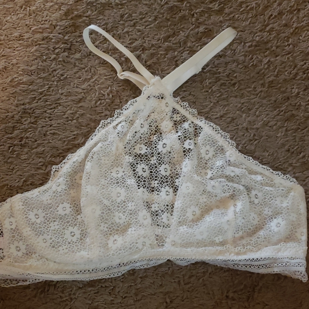Victoria secret white bra